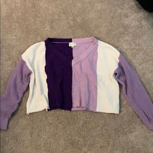 francesca’s cropped sweater